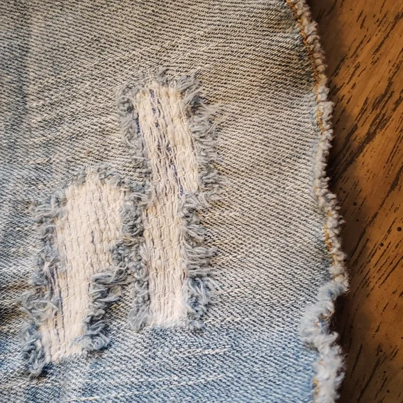 Distressed Jean Shorts - Picture 7 of 7